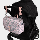 On-The-Go Stroller Caddy 3.0 in Pink Leopard